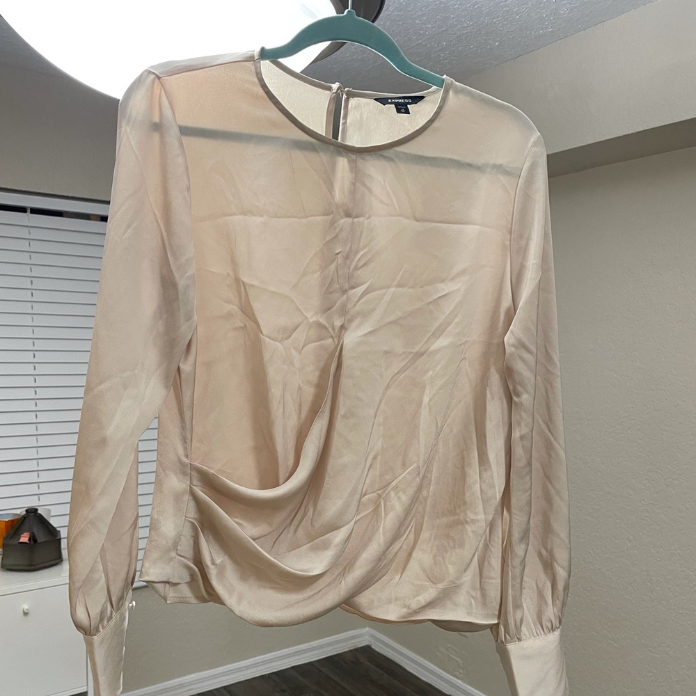 Cross over detail long sleeve